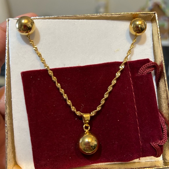 Saudi gold plated sets - Picture 4 of 5